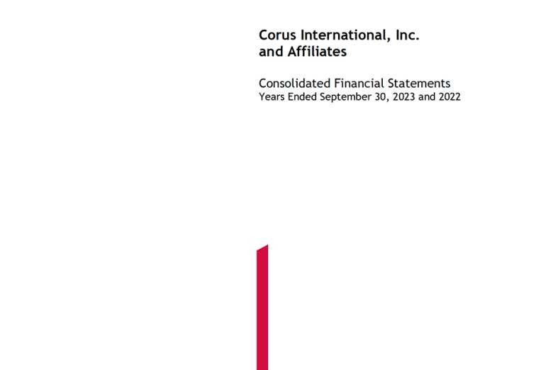 2023 Consolidated Financial Statements (for Corus International and Affiliates)